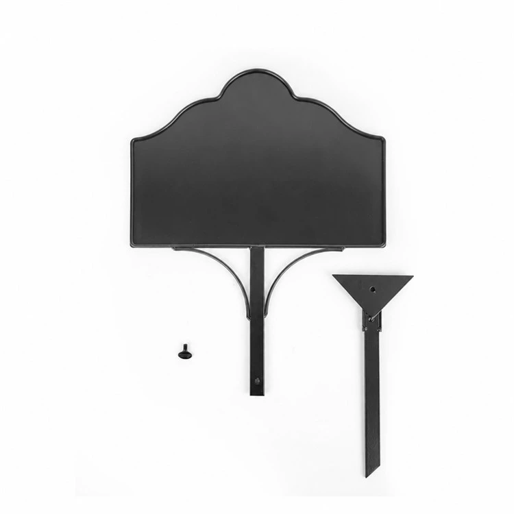 Suporte decorativo para placas de jardim